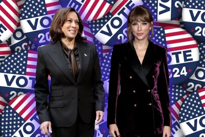 Kamala Harris, Taylor Swift