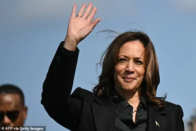 Vice President Kamala Harris on September 13. In a statement on Sunday, the vice president said she was 'deeply disturbed by the possible assassination attempt' and praised law enforcement. She also condemned political violence