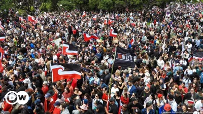 New Zealand: 42,000 demonstrate support for Maori rights