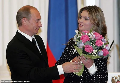 Putin reportedly spent time at his Black Sea palaces with his secret partner, former Olympic gymnast Alina Kabaeva, 41, and their two young children