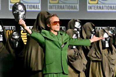 Роберт Дауни-младший сыграет злодея Доктора Дума в новых фильмах киновселенной Marvel — официальный анонс на Comic Con 2024
