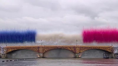 Let the games begin! The Opening Ceremony for the Paris 2024 Olympics is officially underway