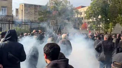 Protesters Storm Parliament in Abkhazia Amid Dispute Over Russian Investment Treaty