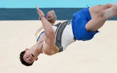 20-летний украинский гимнаст во второй раз остановился в шаге от медали на Олимпиаде-2024