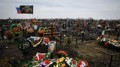 "Медиазона": число российских военных, погибших на войне, превысило 100 тысяч