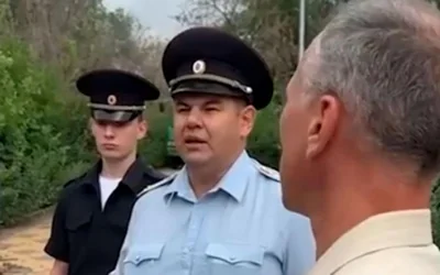 Подполковник полиции пригрозил расстрелом саратовским защитникам парка