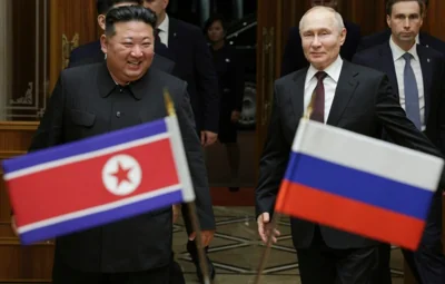 North Korea's leader Kim Jong-un has sent 10,000 of his troops to Vladimir Putin, say the US