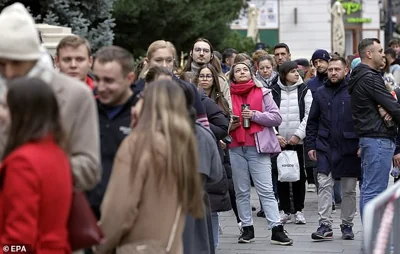 By 8pm more than 1.6 million people - about 53.5 per cent of eligible voters - had cast ballots, according to the Central Electoral Commission