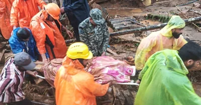 Landslides caused by heavy rains kill more than 60 in India’s Kerala