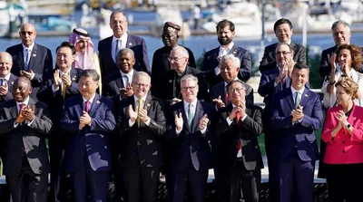 On Rio summit's last day, G20 leaders turn focus to climate change