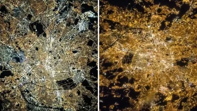 Latest news on July 27, 2024: The French capital of Paris, as seen from space.