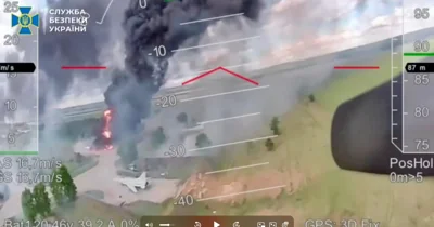 Спецоперація «Павутина»: СБУ оприлюднила відео, яке показує повний шлях одного з FPV-дронів