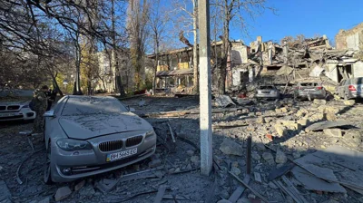 Russians hit Odesa, injuring 11 people and damaging buildings