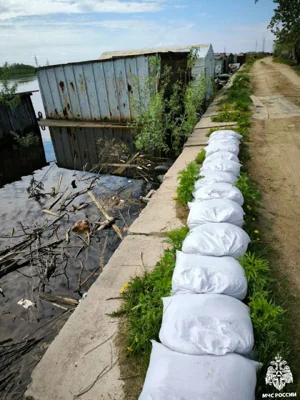 Более двух тысяч дачных участков пострадали при паводке в Югре