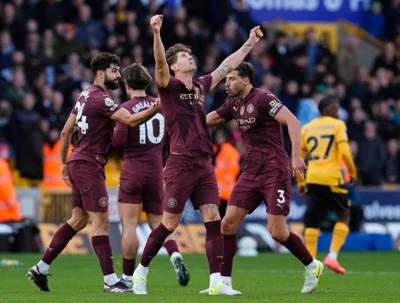 John Stones won the game with a stoppage time header after a controversial VAR call