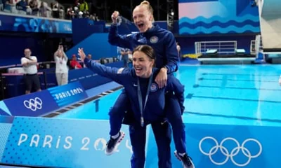 Sarah Bacon and Kassidy Cook won USA’s first medals of the Games