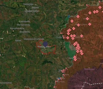 Последствия удара по Константиновке Донецкой области