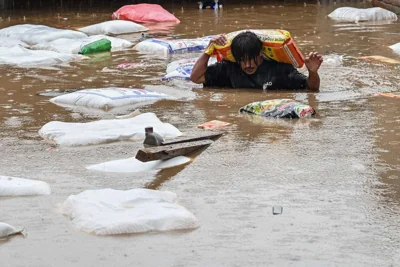 Nepal floods leave at least 104 dead after relentless monsoon rains