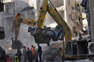 Israeli strikes in central Beirut kill at least 20 as diplomats push for a cease-fire