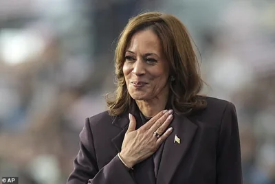 A devastated Kamala Harris told her scores of tearful fans to keep fighting as she conceded election defeat to Donald Trump in Washington D.C