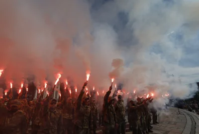 Акція на підтримку полонених у Києві 28 липня (Фото: EPA/SERGEY DOLZHENKO)