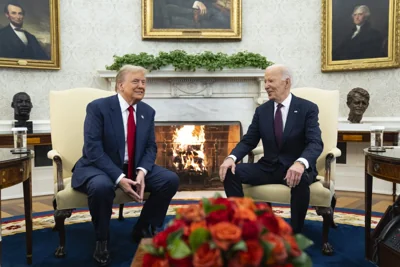 Donald Trump and Joe Biden