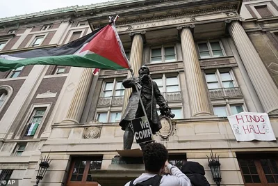 The emergence of the texts sparked fresh outrage on the campus, which was rocked by months-long anti-Israel protests in the wake of its war with Hamas