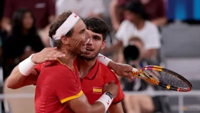 Nadal and Alcaraz beaten in Olympic doubles  
