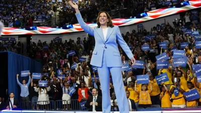 Harris has secured enough Democratic delegate…
