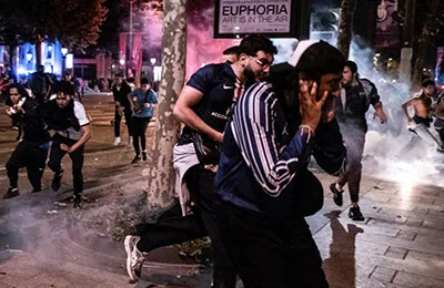 Беспорядки во Франции после ЛЧ: больше 500 задержаний, поджоги, есть погибшие