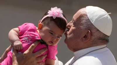 Pope slams Harris and Trump on abortion and migration, calls on Catholics to vote for 'lesser evil'