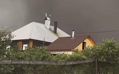 Угольная буря в Кемеровской области. Видео