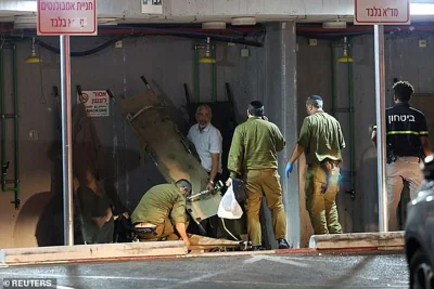 Four Israeli soldiers are dead and 67 are hurt after Hezbollah aerial attack last night in what was labelled as the 'deadliest strike' since the invasion of Lebanon began