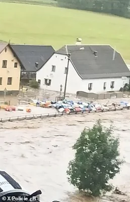 CZECHIA: People are evacuated as the flood waters continue to rise