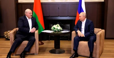 Владимир Путин, Александр Лукашенко, встреча в Минске