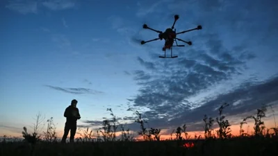 Аннексированный Крым подвергся массированной атаке дронов