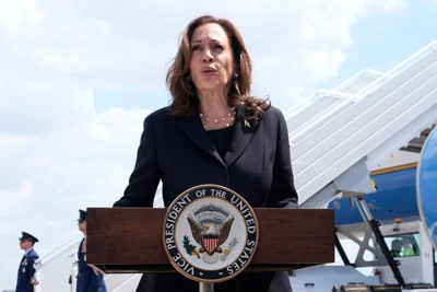 The threats were made shortly after Kamala Harris won enough support to take the Democratic nomination