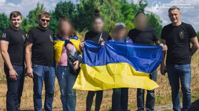 Ukraine brings back three more people from temporarily occupied territories