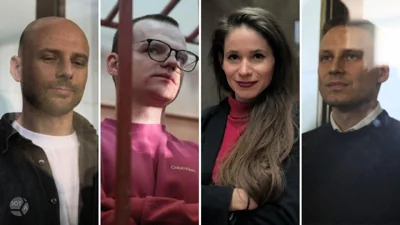 ❗️ К 5,5 годам колонии приговорили четверых журналистов, обвиняемых в участии в «экстремистском» ФБК