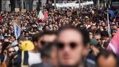 Protesters rally in France against appointment of prime minister