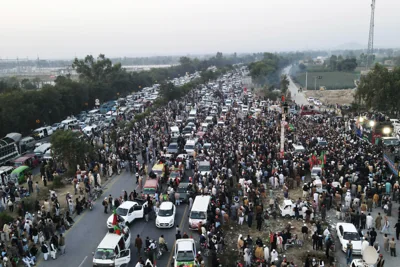 Imran Khan Protest Pakistan