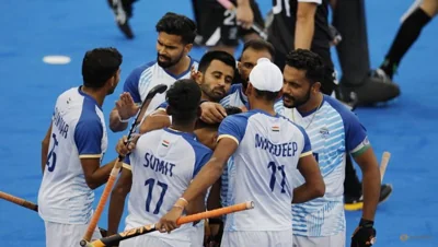 Hockey-Veteran India outlast determined New Zealand squad in battle of goalies