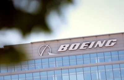 The exterior of the Boeing Company headquarters is seen in Arlington, Virginia. The National Transportation Safety Board said Thursday that Boeing “blatantly violated” the agency's investigative regulations as well as a signed agreement.