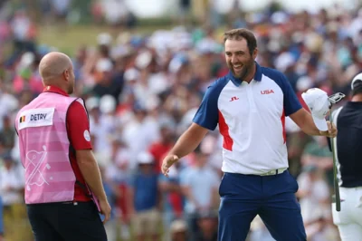 Scheffler edges Fleetwood for golf gold; Matsuyama takes bronze