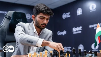 India's Gukesh becomes world's youngest chess champion