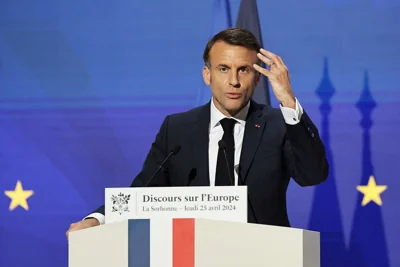 Macron's grand ambitions for Europe ahead of EU elections