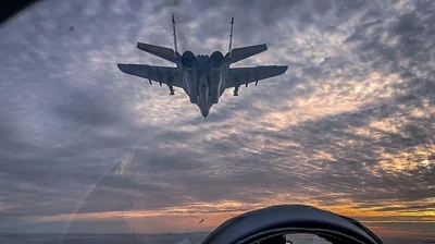 Модернизированный МиГ-29 уничтожил позицию российских штурмовиков под Курском (видео)