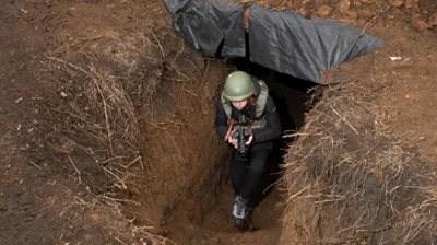 Ukrainian photographers come under Russian shelling in Donetsk Oblast