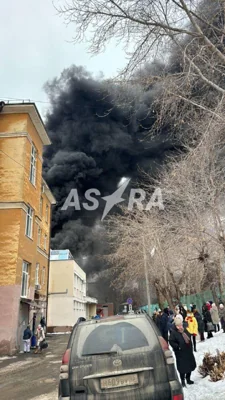 Больница загорелась в Екатеринбурге