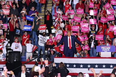 Donald Trump speaks in Reading, Pennsylvania